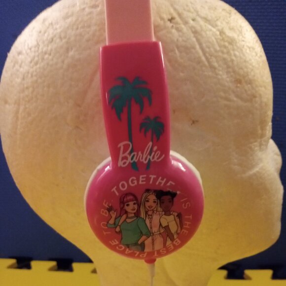 Barbie Kid safe headphones with mic - Picture 1 of 6
